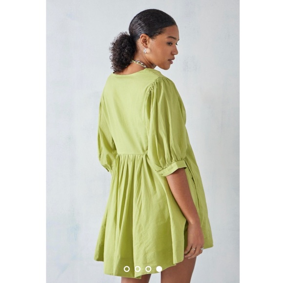 Urban Outfitters Mini Dress in Green Size S - Picture 4 of 6